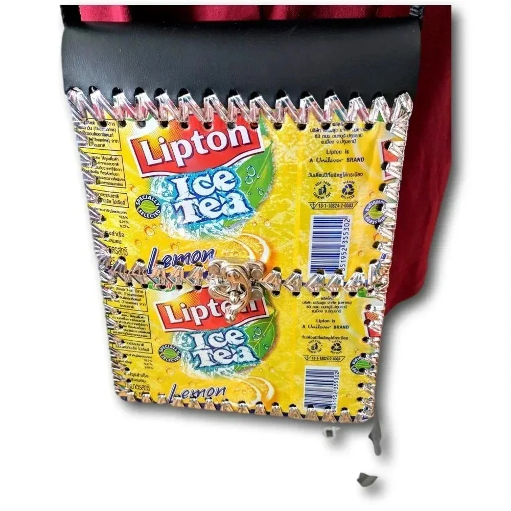Lipton Ice Tea Tin Can Purse Crossover Bag‎ - Picture 8 of 8